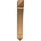 Ekena Millwork Thorton Arts & Crafts Smooth Bracket, Western Red Cedar, 5 1/2"W x 26"D x 38"H BKT06X26X38THR03SWR - alternate 4
